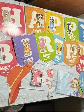 Bluey Party Decorations